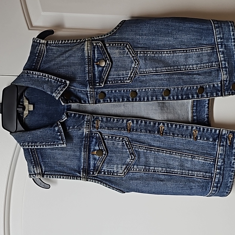 Denim vest